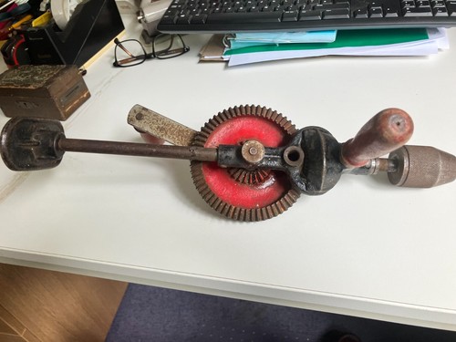 Wheel brace joiners - brace, drill