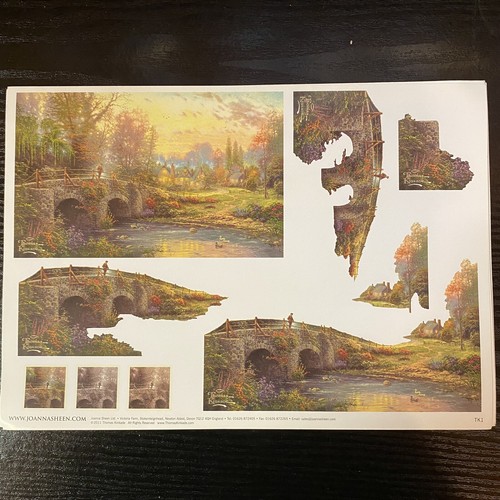 Joanna sheen decoupage sheet - decoupage,