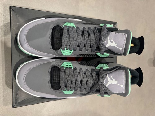 Nike air jordan green glow - air, glow'