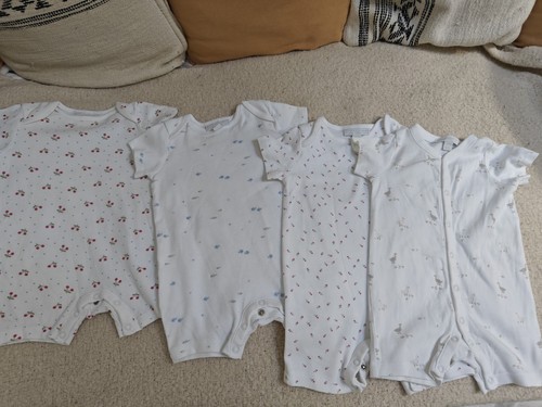Four little white - little,