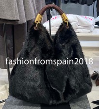 ZARA NEW WOMAN FAUX FUR MAXI