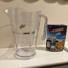 Scweppes pitcher jug plastic