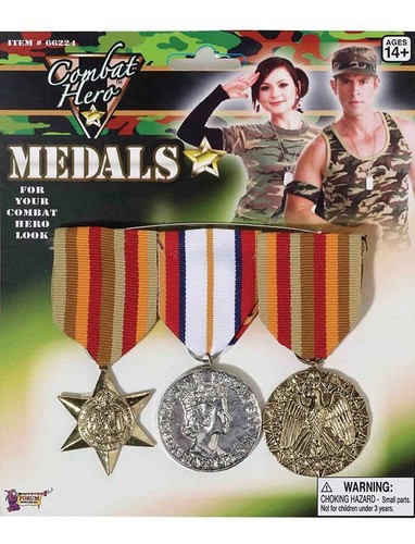 Combat hero medals with - combat,