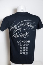 Roger Waters The Wall Live Tour 2011 T-Shirt Black Small Size London O2 Arena