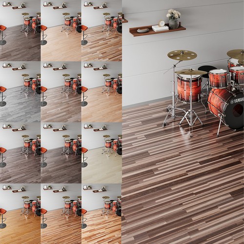 Vinyl floor planks - vinyl,
