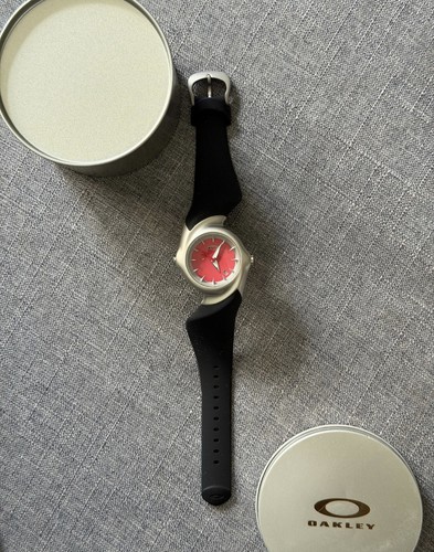 Oakley icon watch red dial - icon,