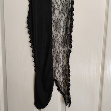 New  Black Long Scarf Boho