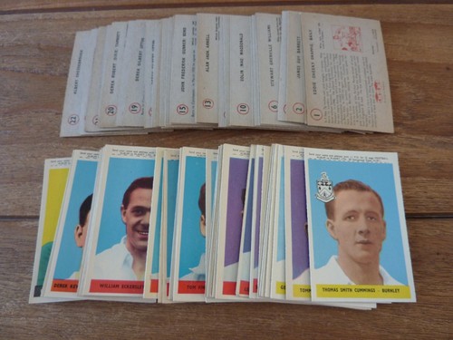 Football cards from 1958 - cards,
