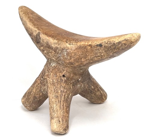 Antique dinka thoch headrest - dinka,