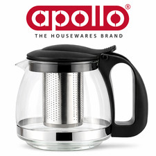 Glass Teapot With Stainless
