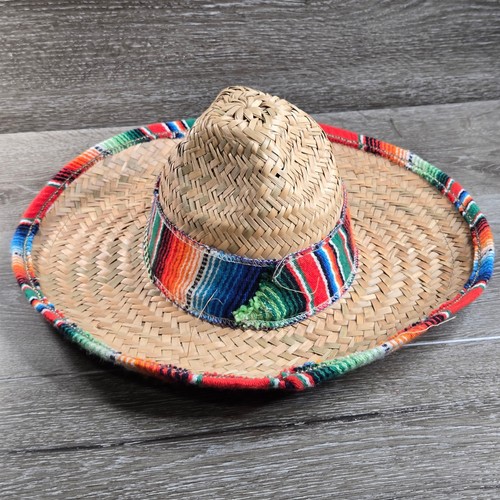Straw sombrero child - sombrero, mexican