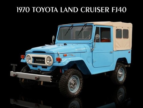 1970 toyota land cruiser - 1970,