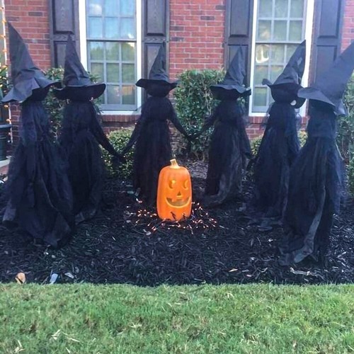 Colorful light witches - colorful, with