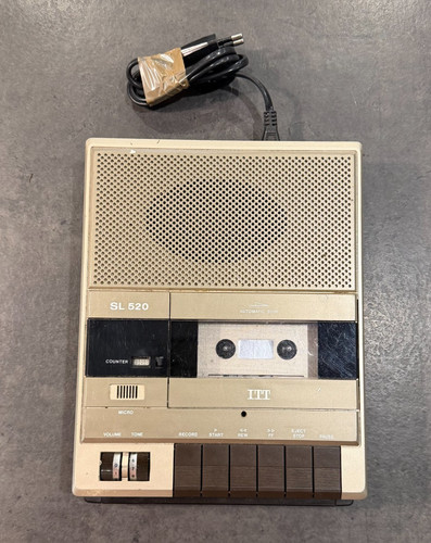 Vintage itt 520 portable - vintage, sl