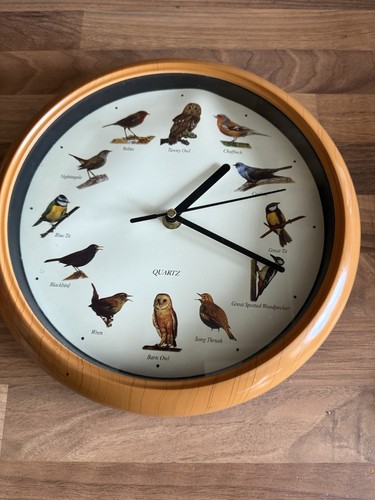 Wood effect bird song - chime, on