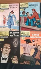 Classics Illustrated comics  x 4 good condition, Robert Louis Stevenson  