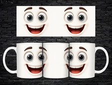 Funny Smiley Face Mug 11oz