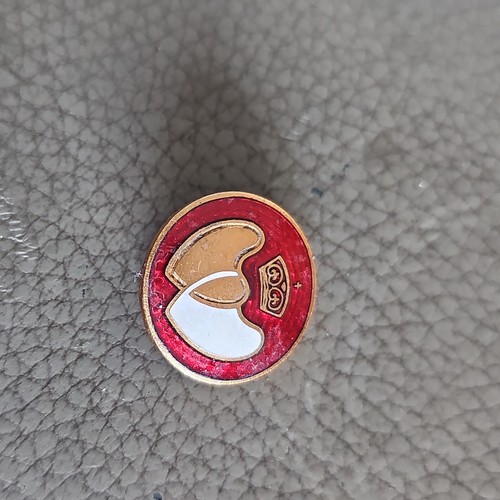 Vintage blood donor enamel - blood,