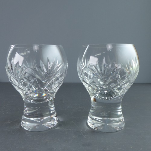 Vinatge pair cut glass - cut,
