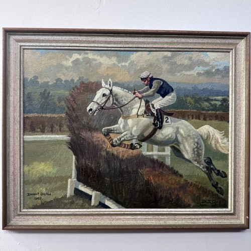 Vintage framed signed d - vintage, d.j.d
