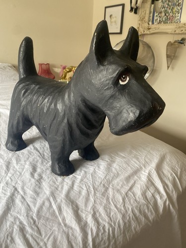 Vintage paper mache - paper, large