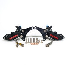 Brembo P4 30/34 Black Caliper Conversion Kit for Yamaha YZF1000 R1 1998-2003