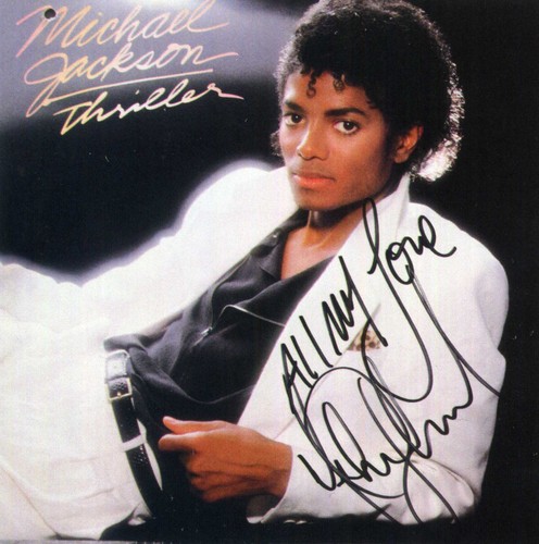 Michael jackson signed - jackson,