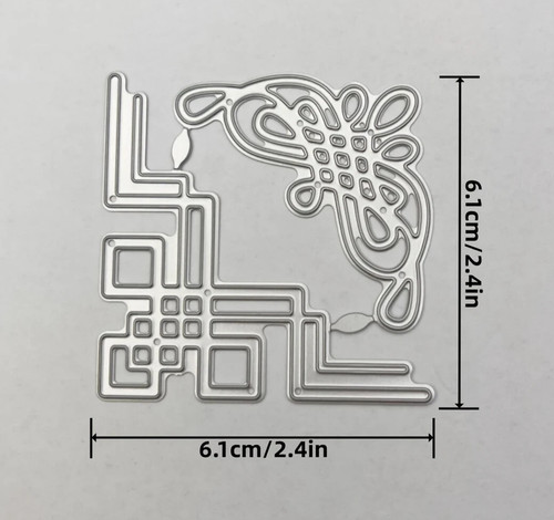 2pc corner metal cutting die - 2pc,