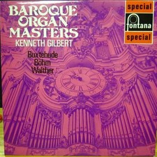 Buxtehude/Bohm/Walther(Vinyl LP)Baroque Organ Masters-Fontana Special-SFL 14127-