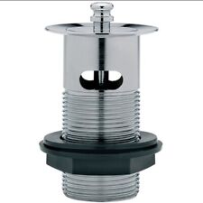 Tre Mercati 1 1/4" Brass Anti Vandal Basin Waste With Solid Plug 705B RRP £38!!