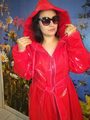100 pvc rain cape paint - 100%,