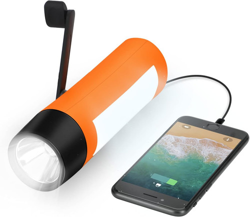Rechargeable hand crank - rechargeable,