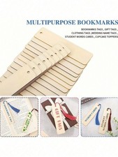 Wooden blank bookmarks diy - blank,