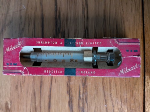 Vintage milwards ground glass - ground,