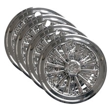 10" Chrome Wheel Cover Set for