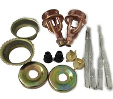 OLD Kerosene stove parts for common stoves, BURNER PRICKERS WSHERS , PLATES ETC