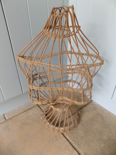 Vintage wicker table top - table,