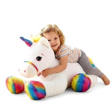 Giant Unicorn Soft Toy 110cm
