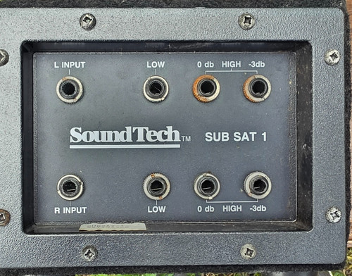Soundtech sub sat subwoofer - 1,