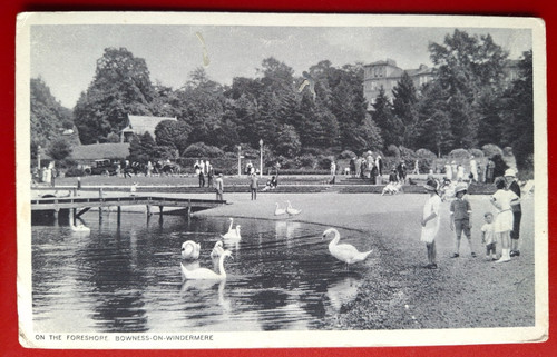 Unposted vintage postcard - unposted,
