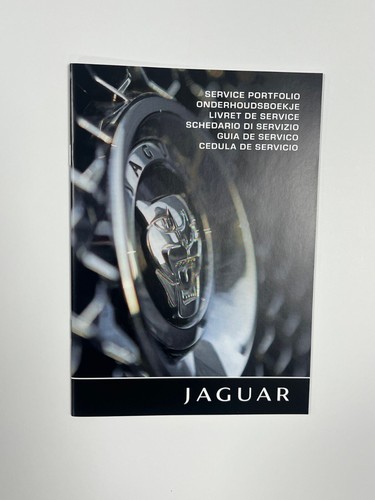 Jaguar service history book - jaguar,