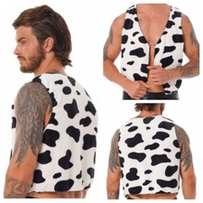 Sexy Men's Cow Print