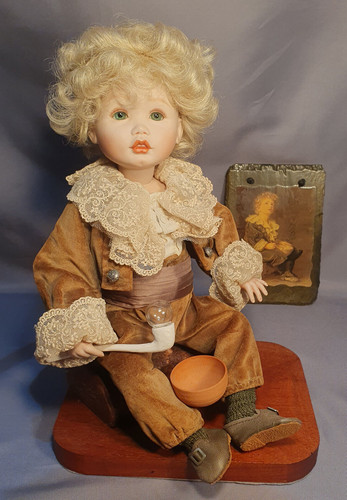 Porcelain doll playtime - porcelain,