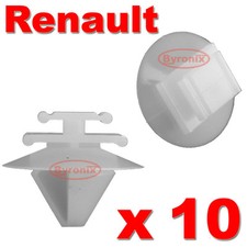 RENAULT MEGANE TWINGO DOOR TRIM STRIP CLIPS SIDE MOULDING RUBSTRIP PLASTIC