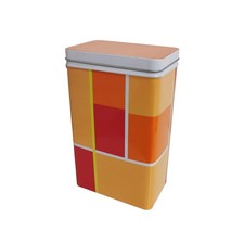 Ikea Retro Tin Orange Red