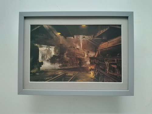 David shepherd steam train - david,