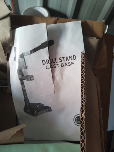 Drill stand cast - cast, base