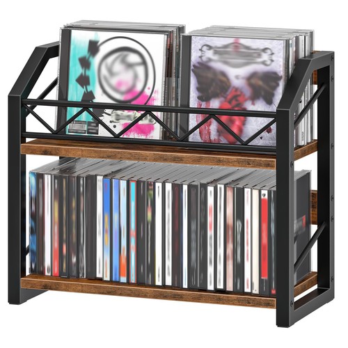 Tier storage rack - cd, cd