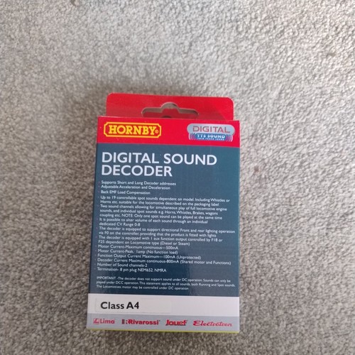Hornby digital tts sound - hornby,