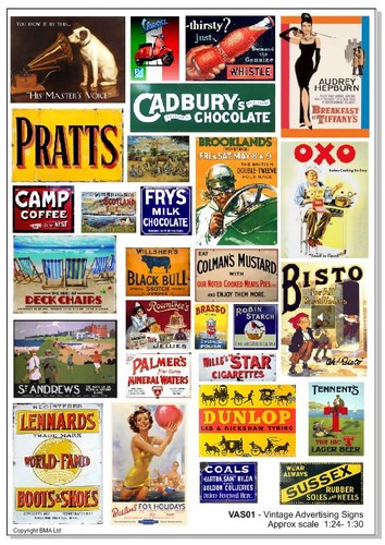 Vintage advertising signs - vintage,